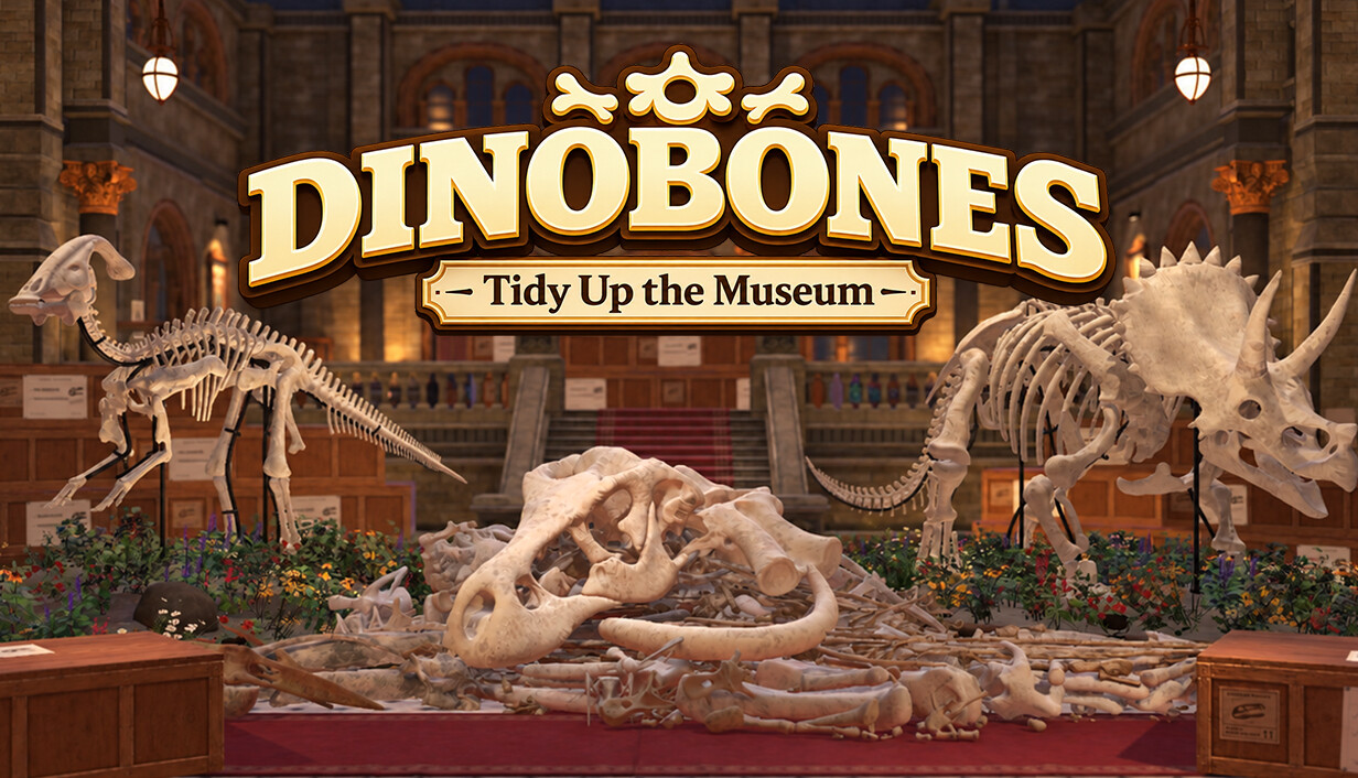 Download DinoBones Tidy Up the Museum Build 25662229